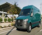 The all-new Mercedes-Benz eSprinter is the electrified pioneer of the large van segment. For the first time, U.S. customers can make their fleet more sustainable with an emission-free, battery-electric van bearing the Mercedes-Benz star. In addition to optimized efficiency, the all-new eSprinter offers customers a multitude of technical innovations that make driving and fleet logistics more convenient and sustainable.&#60;br/&#62;&#60;br/&#62;At market launch in North America, the eSprinter will be available as a 170&#39;&#39; wheelbase cargo van with a high roof equipped with a 113 kilowatt hour (kWh) battery (usable capacity). Equipped with the largest battery available, the electric range, based on a simulation using the WLTP cycle, is up to 440345 kilometers (~273 miles). The simulated range based on the WLTP city cycle is up to 53035 (~329) kilometers. This extended range makes the vehicle ideal for both daily urban use as well as longer journeys.&#60;br/&#62;&#60;br/&#62;The lithium/iron phosphate technology eliminates the use of any cobalt or nickel and is ideal for light commercial vehicles due to its durability. Active thermal management improves efficiency, and a heat pump is standard.&#60;br/&#62;&#60;br/&#62;Offering a cargo capacity of 488 cubic feet and with a permissible gross vehicle weight of up to 9,370 lbs., the rear-wheel-drive eSprinter is as practical as any of its siblings with internal combustion engines. eXpertUpfitter solutions, such as shelving systems, workbenches or heavy-duty wood floors for heavy loads offer further available customization options for the load compartment to upfit the eSprinter to a mobile workshop or a spacious delivery van.