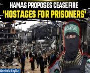 Stay informed with the latest developments as Hamas presents a ceasefire proposal involving exchanging hostages for prisoners to mediators. Join us to learn more about this critical development in the ongoing conflict. &#60;br/&#62; &#60;br/&#62; &#60;br/&#62;#Israel #Hamas #Palestine #IsraelPalestine #IsraelHamas #Ceasefire #GazaCeasefire #GazaStrip #Oneindia&#60;br/&#62;~HT.178~GR.124~PR.274~ED.102~
