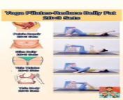 Yoga Pilates-Reduce Belly Fat#short #reducebellyfat #bellyfatloss #yoga from lilac lizard belly