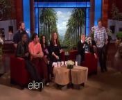 Check out Kevin James, Adam Sandler, Maya Rudolph, Salma Hayek, Chris Rock and David Spade doing their best impressions of their &#92;