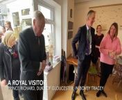 Dartmoor Community Kitchen Hub, which has a cafe in Bovey Tracey, recently welcomed Prince Richard, Duke of Gloucester to its Fore Street premises.