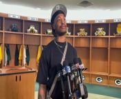 New Green Bay Packers safety Xavier McKinney talks about his role on the defense.