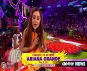 Ariana Grande takes home Favorite TV Actress for her role in Sam &amp; Cat at the Kids Choice Awards 2014!