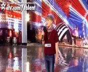 Britain&#39;s Got Talent: 12-year-old Ronan is nervous about performing to the judges - but not as nervous as his mum! Armed with a good set of lungs and a day off school - has young Ronan got what the judges are looking for?