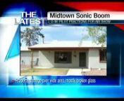 Property all over town was damaged after a sonic boom.&#60;br/&#62;&#60;br/&#62;At least 4 windows in a Speedway Boulevard strip mall were blown out.&#60;br/&#62;&#60;br/&#62;Melissa Watkins owns Steps Dance and Fitness Studio and lost a large window.&#60;br/&#62;&#60;br/&#62;&#92;