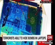 Brian Todd reports on the threat posed by ISIS and other terror groups to airliners from explosives in laptops and electronic devices.