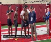 Sights and Sounds: Alabama Pro Day 2024 from thug pro mods