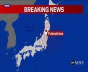 Tremors from the earthquake were felt as far away as Tokyo.