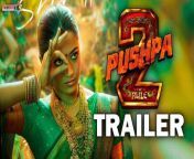 Pushpa 2: The Rule - Official Trailer | Allu Arjun | Rashmika Mandanna | from all arjun full movie