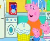 Peppa Pig S03E10 Washing (2) from learn the alphabet with peppa