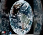 Watch: This is what the total solar eclipse looked like from space from like tiktok funy