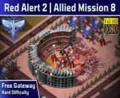 Red Alert 2 Allied campaign: https://www.dailymotion.com/playlist/x87xoe&#60;br/&#62;-----------------------------------------------------------------------------&#60;br/&#62;Video walkthrough for mission 8 of the Allied campaign in Command &amp; Conquer Red Alert 2. Played on hard difficulty with no commentary.&#60;br/&#62;&#60;br/&#62;Objectives:&#60;br/&#62;1. Destroy the Soviet Psychic Beacon.&#60;br/&#62;2. Destroy all Soviet forces within St. Louis.&#60;br/&#62;3. Keep Tanya alive.