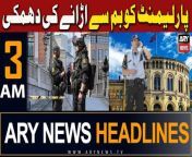 #headlines #norway #asimmunir #ciphercase #PTI #pmshehbazsharif #weather #asifalizardari #supremecourt &#60;br/&#62;&#60;br/&#62;۔Punjab notifies PTI founder, Qureshi’s jail trial in May 9 riots cases&#60;br/&#62;&#60;br/&#62;۔IHC judges’ letter: CJP hints at formation of full court on next hearing&#60;br/&#62;&#60;br/&#62;۔SC, LHC judges receive ‘suspicious letters’&#60;br/&#62;&#60;br/&#62;۔CJP Qazi Faez Isa, three SC judges also receive ‘suspicious letters’&#60;br/&#62;&#60;br/&#62;۔President Zardari, COAS Asim Munir discuss security situation&#60;br/&#62;&#60;br/&#62;۔Eidul Fitr 2024: Govt announces 4-day public holiday&#60;br/&#62;&#60;br/&#62;Follow the ARY News channel on WhatsApp: https://bit.ly/46e5HzY&#60;br/&#62;&#60;br/&#62;Subscribe to our channel and press the bell icon for latest news updates: http://bit.ly/3e0SwKP&#60;br/&#62;&#60;br/&#62;ARY News is a leading Pakistani news channel that promises to bring you factual and timely international stories and stories about Pakistan, sports, entertainment, and business, amid others.&#60;br/&#62;&#60;br/&#62;Official Facebook: https://www.fb.com/arynewsasia&#60;br/&#62;&#60;br/&#62;Official Twitter: https://www.twitter.com/arynewsofficial&#60;br/&#62;&#60;br/&#62;Official Instagram: https://instagram.com/arynewstv&#60;br/&#62;&#60;br/&#62;Website: https://arynews.tv&#60;br/&#62;&#60;br/&#62;Watch ARY NEWS LIVE: http://live.arynews.tv&#60;br/&#62;&#60;br/&#62;Listen Live: http://live.arynews.tv/audio&#60;br/&#62;&#60;br/&#62;Listen Top of the hour Headlines, Bulletins &amp; Programs: https://soundcloud.com/arynewsofficial&#60;br/&#62;#ARYNews&#60;br/&#62;&#60;br/&#62;ARY News Official YouTube Channel.&#60;br/&#62;For more videos, subscribe to our channel and for suggestions please use the comment section.