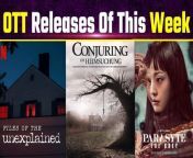 OTT Release this week: From Farrey to The Conjuring, OTT Movies &amp; Web Series Releasing this week. Watch Video to know more &#60;br/&#62; &#60;br/&#62;#OTTReleaseThisWeek #FarreyOnOTT #TheConjuringOTT &#60;br/&#62;~PR.132~ED.140~