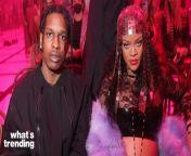 Rihanna gushed over A&#36;AP Rocky in an interview with Paper Magazine, despite feeling unable to keep up with his style.