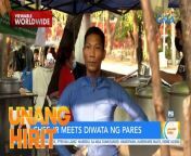 Blockbuster at dinudumog! Ito lang naman ang pinipilahang Diwata pares ni Diwata sa Pasay City! Kaya naman nakipila at nakitikim rin si Food explorer Chef JR Royol. Panoorin ang video.&#60;br/&#62;&#60;br/&#62;Hosted by the country’s top anchors and hosts, &#39;Unang Hirit&#39; is a weekday morning show that provides its viewers with a daily dose of news and practical feature stories.&#60;br/&#62;&#60;br/&#62;Watch it from Monday to Friday, 5:30 AM on GMA Network! Subscribe to youtube.com/gmapublicaffairs for our full episodes.&#60;br/&#62;&#60;br/&#62;
