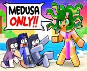 ONE MEDUSA on an ALL BOYS Island! from minecraft mods aphmau download