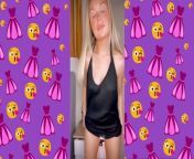 Trend Tiktok Transparent Dress Challenge4K Girls Without Underwear from and dress cha