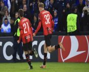 Porto v AC Milan, 2023\ 24 Youth League: Simmelhack's reaction from ac sy