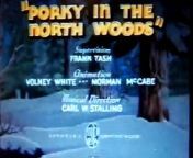 Porky in North Woods (computer colorized) from to color download