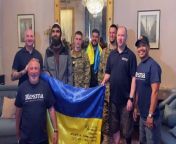 Ukrainian Marines, who have lost their limbs in the war are set to take on the London Marathon challenge on Sunday April 21.&#60;br/&#62;&#60;br/&#62;Heorhii ‘Gosha’ Roshk and Oleksiy Rudenko will take on the 26.2 mile challenge to raise money for injured soldiers back in Ukraine.