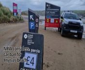 Natural Resources Wales considering car ban on Ynyslas beach from natural scenary