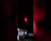 Video of Ruang volcano eruption in Indonesia from ms sethii videos