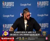 A.D.’s mic drop comment after Lakers loss to Nuggets from tanto vs drop point