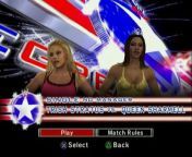 Trish Stratus vs Queen Sharmell Single from smackdown vs raw touch screen java games