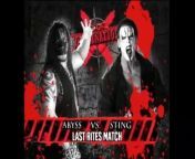 TNA Destination X 2007 - Abyss vs Sting (Last Rites Match) from mohabbat na kariu last episode