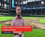 Check out construction of Globe Life Field, future home of the Texas Rangers.