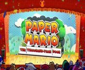 Paper Mario The Thousand-Year Door - Overview Trailer from mario 128x160
