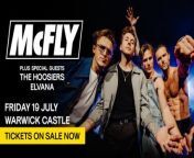 They willparty with a spectacular outdoor concert this summer in thestunning grounds of the iconic venue on Friday, July 19.&#60;br/&#62;BUY TICKETS: Tickets are now on sale visit https://premier.ticketek.co.uk/shows/show.aspx?sh=MCWAR24&#60;br/&#62;Expect all the hits such as number ones 5 Colours in Her Hair, Obviously, All About You, I&#39;ll Be OK,Don&#39;t Stop Me Now, Star Girl and Baby&#39;s Coming Back.&#60;br/&#62;Special guests are Worried About Ray and Goodbye Mr A hitmakers The Hoosiers.&#60;br/&#62;