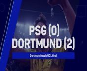 A Mats Hummels header helped Dortmund to reach the UCL final with a 2-0 aggregate win over PSG.