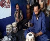 Tablas are hand drums that create the distinctive sound of traditional music from the Indian subcontinent. Making tablas is an intricate and labor-intensive craft.