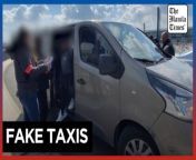 Ahead of the 2024 Olympics, the hunt for fake Paris taxis is on&#60;br/&#62;&#60;br/&#62;The passenger transport control unit, also known as &#39;Boers&#39;, is on the hunt for fake taxis at Orly airport. With three months to go before the Paris Olympic Games, clandestine taxis remain a big issue to tackle, with an eternal game of cat and mouse between the drivers and the police. &#60;br/&#62;&#60;br/&#62;Video by AFP&#60;br/&#62;&#60;br/&#62;&#60;br/&#62;Subscribe to The Manila Times Channel - https://tmt.ph/YTSubscribe &#60;br/&#62; &#60;br/&#62;Visit our website at https://www.manilatimes.net &#60;br/&#62;&#60;br/&#62;Follow us: &#60;br/&#62;Facebook - https://tmt.ph/facebook &#60;br/&#62;Instagram - https://tmt.ph/instagram &#60;br/&#62;Twitter - https://tmt.ph/twitter &#60;br/&#62;DailyMotion - https://tmt.ph/dailymotion &#60;br/&#62; &#60;br/&#62;Subscribe to our Digital Edition - https://tmt.ph/digital &#60;br/&#62; &#60;br/&#62;Check out our Podcasts: &#60;br/&#62;Spotify - https://tmt.ph/spotify &#60;br/&#62;Apple Podcasts - https://tmt.ph/applepodcasts &#60;br/&#62;Amazon Music - https://tmt.ph/amazonmusic &#60;br/&#62;Deezer: https://tmt.ph/deezer &#60;br/&#62;Stitcher: https://tmt.ph/stitcher&#60;br/&#62;Tune In: https://tmt.ph/tunein&#60;br/&#62; &#60;br/&#62;#TheManilaTimes&#60;br/&#62;#tmtnews&#60;br/&#62;#paris2024 &#60;br/&#62;#paris