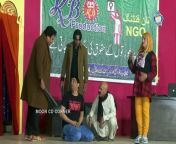 Amjad Rana with Laila Choudhary _ Comedy Clip _ Stage Drama 2024 _ Punjabi Stage