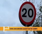 Some of the first official figures from police forces across Wales show that over 2000 people have been caught breaking the 20 miles per hour speed limit in Wales. Fines have only been issues for the last few months, so we take a look at what this means for drivers around the country.&#60;br/&#62;