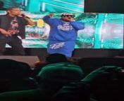 Bon Thugs-N-Harmony brought out Lil Eazy E to fill in for his father from bidash gea bon