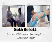 In this informative video, Seth Bellott explores the transformative effects of physical therapy on health. He delves into five key impacts, highlighting how it enhances mobility, reduces pain, prevents injuries, manages chronic conditions, and accelerates recovery post-surgery. Through insightful analysis and real-world examples, Bellott sheds light on the profound benefits of integrating physical therapy into healthcare routines.&#60;br/&#62;#Sethbellott #physicialtherapist #seth #bellott #health&#60;br/&#62;