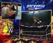 Pt 2 WWE Backlash France 2024 5\ 4\ 24 May 4th 2024 from roman rangs wwe