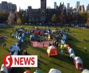 Protesters are camping at many other higher learning institutions in United Kingdom, Canada, Australia and Germany to oppose the genocide in Gaza. They said they were inspired by the encampment movement across the United States.&#60;br/&#62;&#60;br/&#62;WATCH MORE: https://thestartv.com/c/news&#60;br/&#62;SUBSCRIBE: https://cutt.ly/TheStar&#60;br/&#62;LIKE: https://fb.com/TheStarOnline