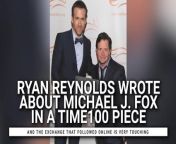 Michael J. Fox is an example of an extraordinary human being. Not only has he starred in great movies and TV shows that have shaped his career, but the Canadian-American actor has done incredible work toward research funding to find a cure for Parkinson’s. Now, his good pal, Ryan Reynolds, has made sure to give the &#92;