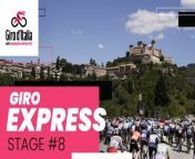 ‍♀️ A new day, a new Giro Express episode: it&#39;s time for Spoleto and Prati di Tivo! &#60;br/&#62;&#60;br/&#62;Immerse yourself in race with our Playlist:&#60;br/&#62;✅ Strade Bianche Crédit Agricole 2024&#60;br/&#62;✅ Tirreno Adriatico Crédit Agricole 2024&#60;br/&#62;✅ Milano-Torino presented by Crédit Agricole 2024&#60;br/&#62;✅ Milano-Sanremo presented by Crédit Agricole 2024&#60;br/&#62;✅ Il Giro d’Abruzzo Crédit Agricole&#60;br/&#62;✅ Giro d’Italia&#60;br/&#62;✅ Giro Next Gen 2024&#60;br/&#62;✅ Giro d&#39;Italia Women&#60;br/&#62;✅ GranPiemonte presented by Crédit Agricole 2024&#60;br/&#62;✅ Il Lombardia presented by Crédit Agricole 2024&#60;br/&#62;&#60;br/&#62;Follow our channels to stay updated onGiro d’Italia 2024and interact with other cycling enthusiasts:&#60;br/&#62;&#60;br/&#62; Facebook: https://www.facebook.com/giroditalia&#60;br/&#62; Twitter: https://twitter.com/giroditalia&#60;br/&#62; Instagram: https://www.instagram.com/giroditalia/&#60;br/&#62;&#60;br/&#62;Enjoy the magic of the major cycling &#60;br/&#62;https://www.giroditalia.it/en/&#60;br/&#62;&#60;br/&#62;To license video content click here: https://imgvideoarchive.com/client/rcs_italian_cycling_archive