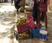 During the season, large quantities of this fruit are brought by large merchants, who distribute it to other small merchants, who carry it around the neighborhoods of the capital, and roam the popular markets and streets using mobile carts. The seller begins to display his goods by emptying one box after another, and also places a bucket of cold water in front of him to sprinkle the seeds in the boxes from time to
