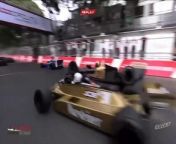 F1 GP Monaco Historic 2024 Serie G Start Crashes from luda g