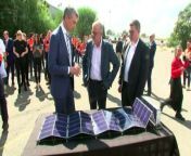 The Prime Minister has declared Australia is on its way to becoming a renewable energy superpower as he committed the government to spending a billion dollars on solar technology. A former coal-fired power station in the New South Wales upper hunter will become a solar panel manufacturing hub.