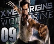X-Men Origins: Wolverine Uncaged Walkthrough Part 9 (XBOX 360, PS3) HD from xbox scan